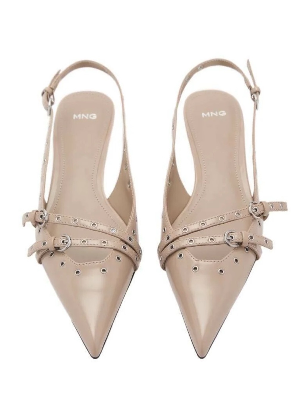 Mango kitten heel never worn